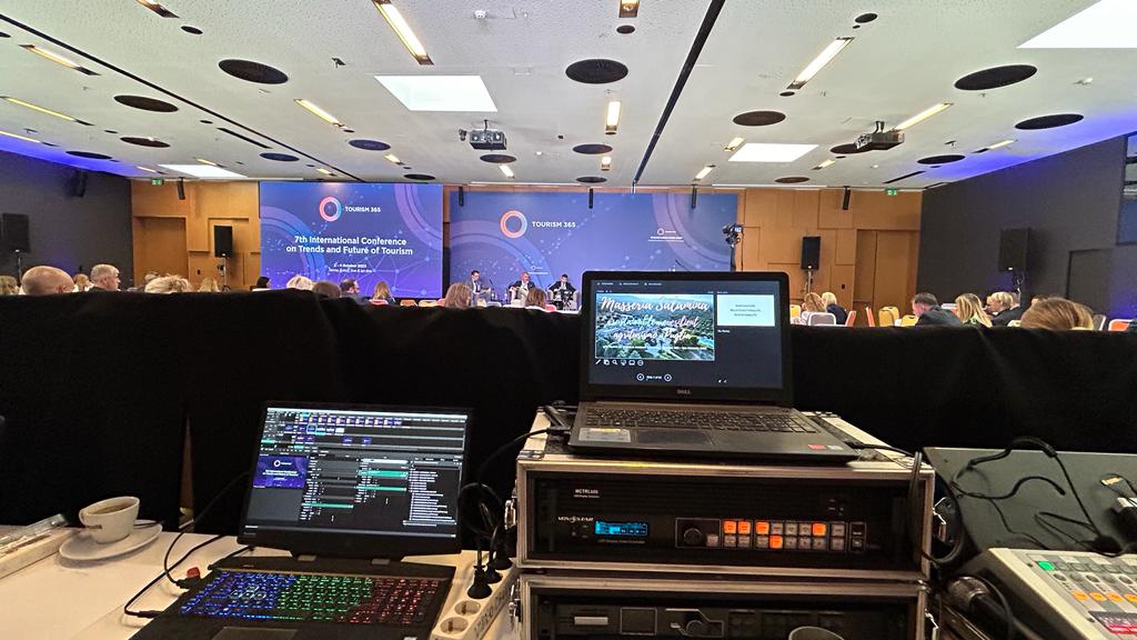 Turizam 365 konferencija – konferencijska AV oprema Studio Event